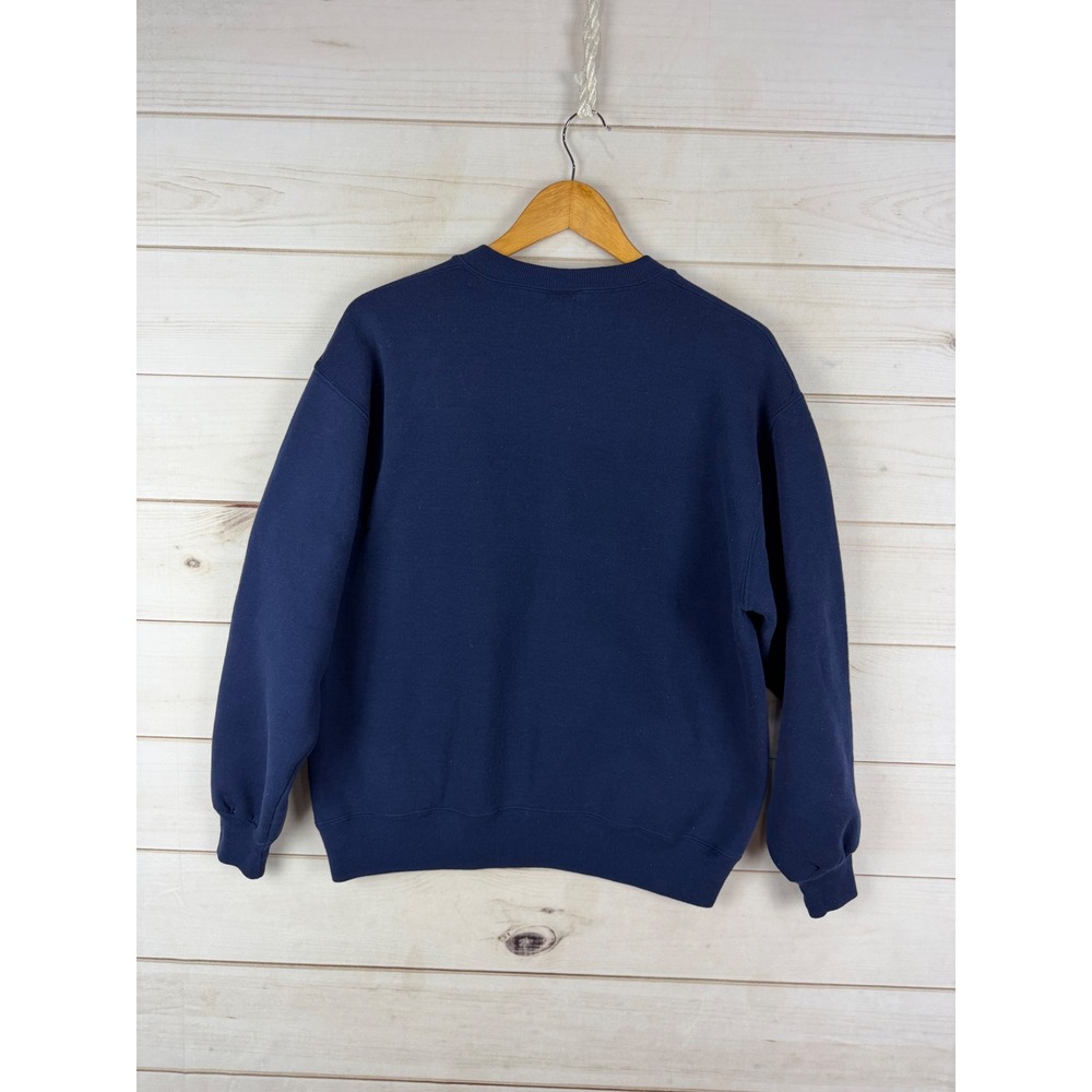 VTG Russell Athletic Sweatshirt Large Blue Naval Aviation Pensacola Florida - Picture 2 of 8